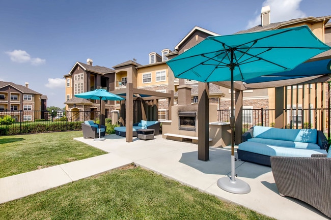 Gather outdoors for fresh air and good company. - Grove at Cherry Creek Park