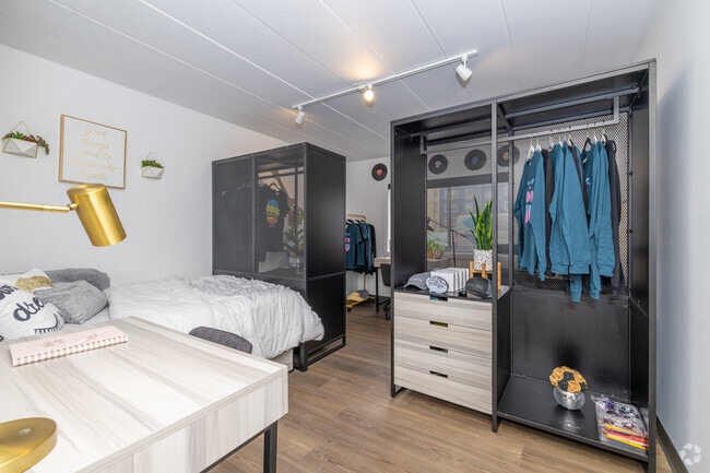 Model Unit-1BR-1BA -538SF Bedroom