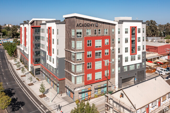 View From 65th Street - Academy 65 Apartments