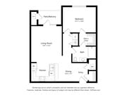The Haven floor plan includes a walk-in closet and in-unit washer and dryer.
