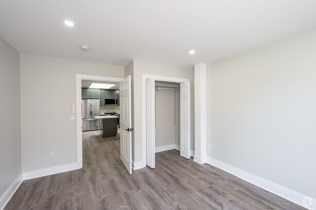 2BR, 1BA - 740SF- Primary Bedroom Closet - 61 Bank St