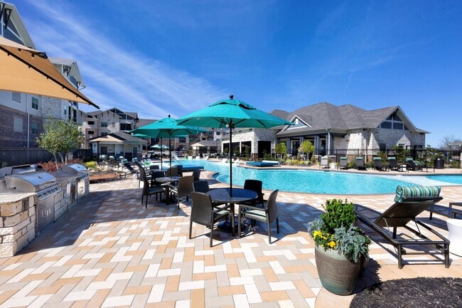 Grilling Area Near Pool