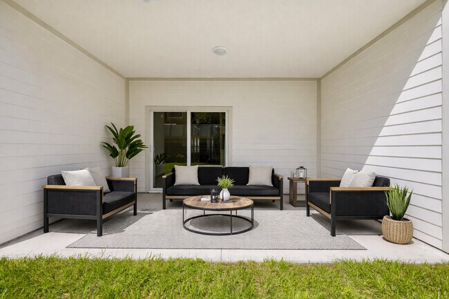 Rendered Patio