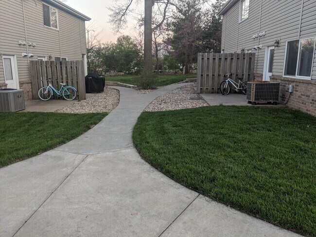 Between units