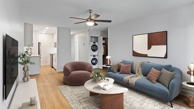 Living Room with Hard Surface Flooring