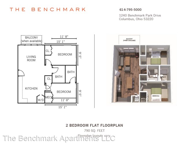 The Benchmark Apartments For Rent in Columbus, OH