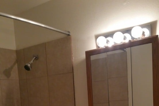 Shower / Sink in Restroom