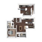 3D Floorplan | One Bedroom