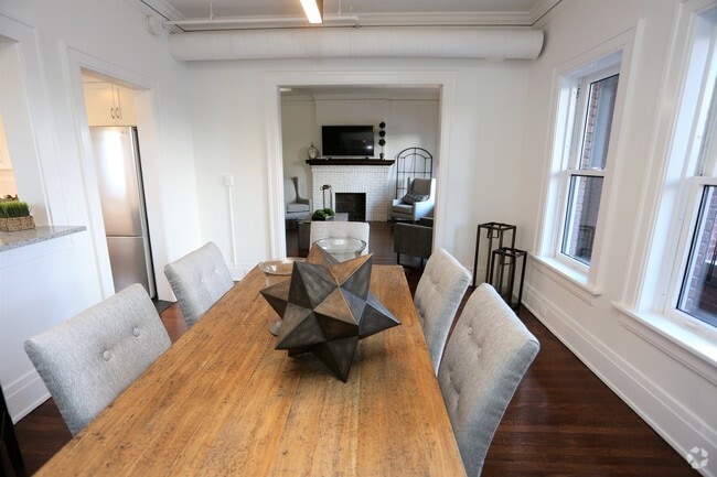 Furnished Dining Room