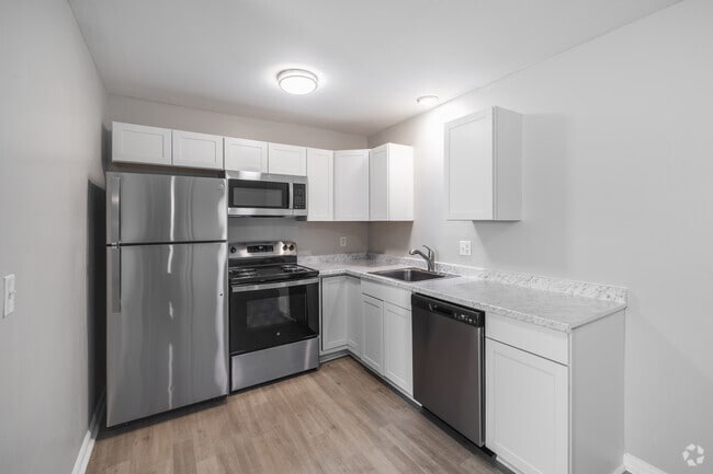 2BR, 1BA - 950SF - Kitchen - Nolia Apartment Homes