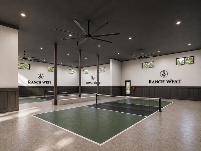 Indoor Pickleball Courts - Ranch West