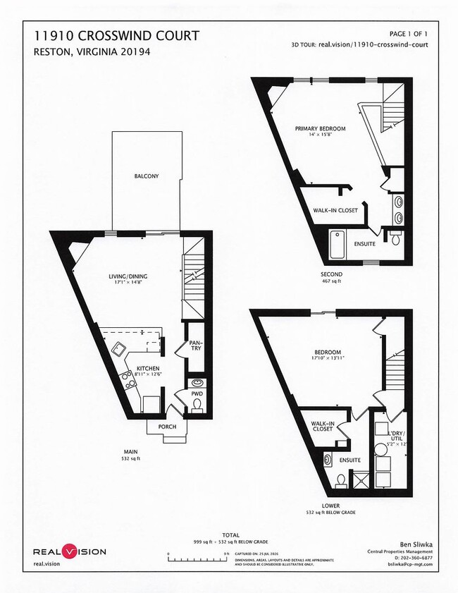 Photo - 2bd/2.5ba hideaway in the heart of Reston - incredible location $2750+util.