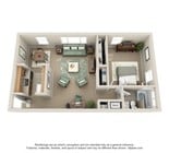 1BR/1BA