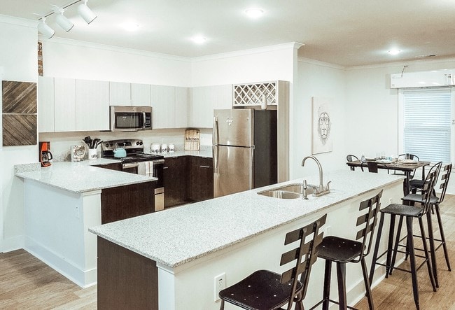 Spacious Kitchens