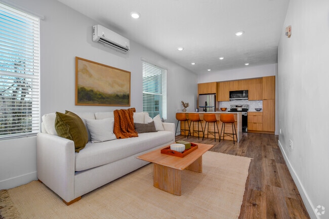 2BR, 1.5BA - 1,107SF - Living Room - Park Place