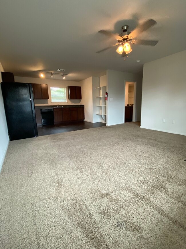 Living Room and Kitchen Area