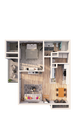 Sable Brookfield- A1A Floorplan