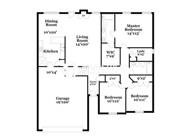 4 Bedroom Pet-Friendly Home in Antioch, TN with Main Street Renewal