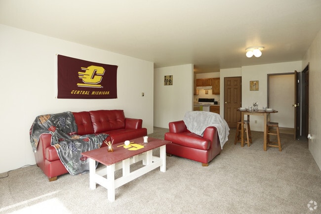 2 BR, 2 BA - 880 SF - Tallgrass Apartments