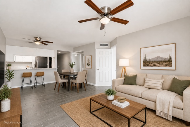 Building Photo - Central Phoenix Gem! Private Patio, Gated, Pool + Underground Parking Unit 105