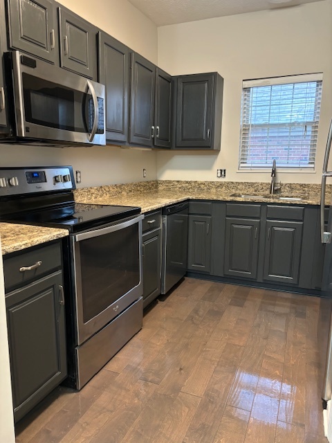 New Granite Countertops, Stainless Steel Appliances - 4805 Lyons View Pike Condo Unit 4805 Lyons View Pike