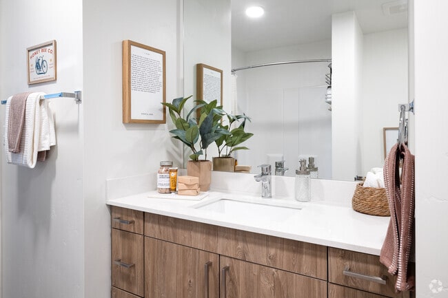 1 Bed, 1 Bath Example Unit - 750-Square-Foot Apartment