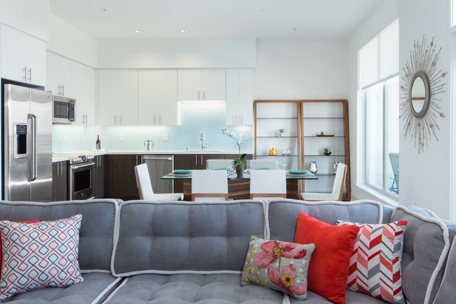 Sala de estar Penthouse - Loft House Apartments