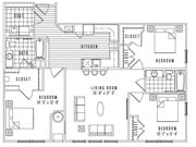 C1 floor plan New Village at Patchogue