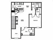1BR/1BA w Study