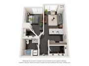 B.9 floor plan Claro at the Waterfront