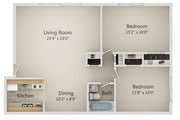 Two bedroom