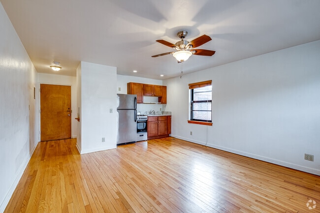 Estudio - sala de estar y cocina - Virginia Apartments