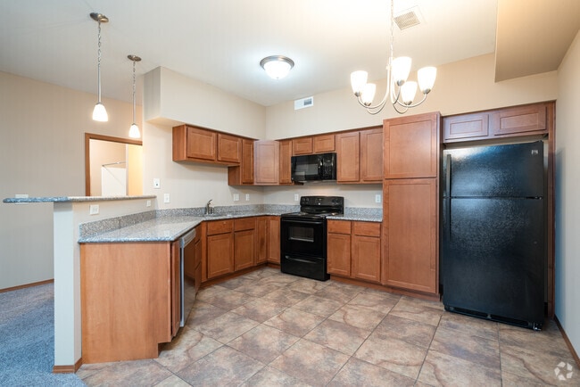 3BR, 2BA - 1,200SF - Kitchen