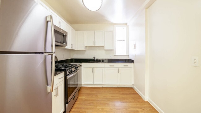 Kitchen with Stainless Steel Appliances - Connecticut Heights