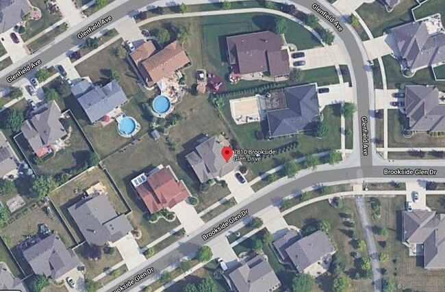 Aerial View - 7810 Brookside Glen Dr