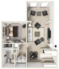 1 Bedroom with Sunroom