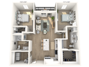B1C floor plan Sandbar