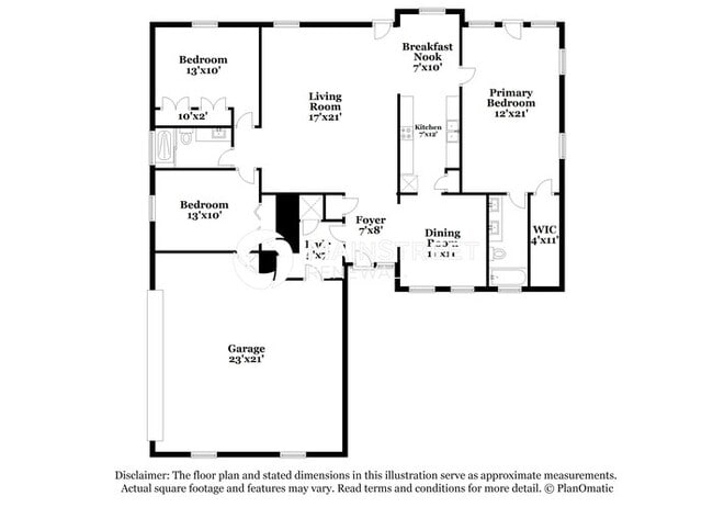 Photo - 3 Bedroom Pet-Friendly Home in BURLESON, TX with Main Street Renewal