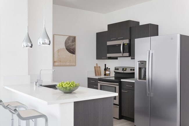 Cook, dine, and gather in a stylish kitchen space