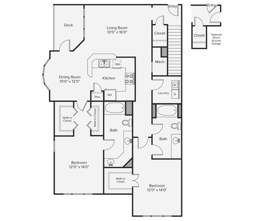 Floor Plan - 1242