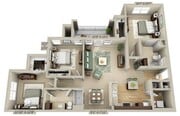 3 Bedroom | 2 Bath | 1365 SF