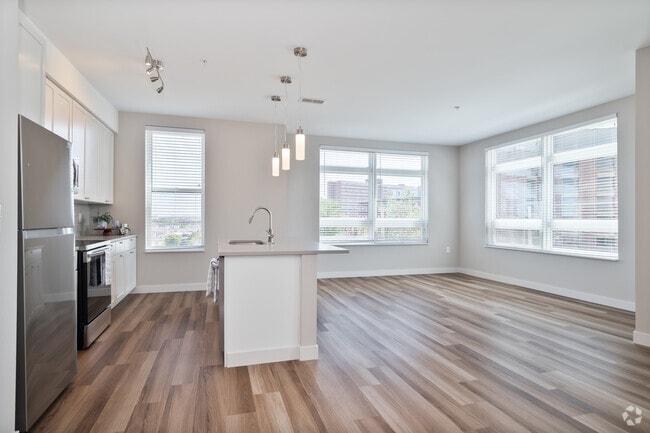 2BR, 2BA - 1.086SF - I - Kitchen/Living Room - The Dexter