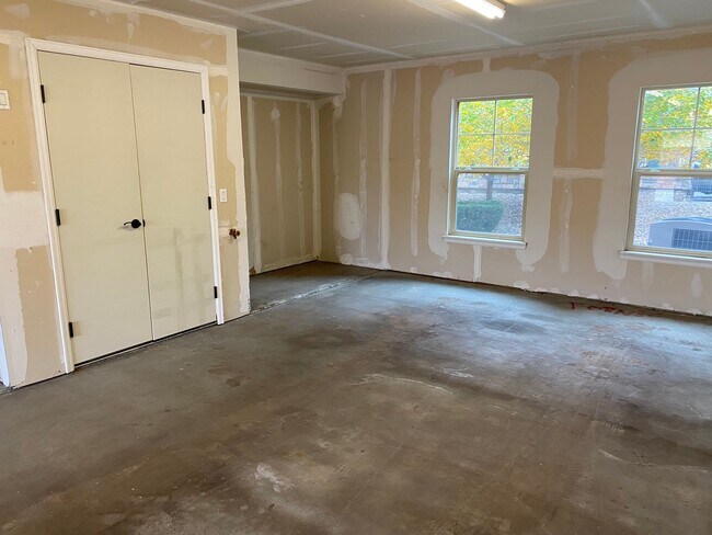 Photo - Large garage with attached spacious 2 bedroom townhome