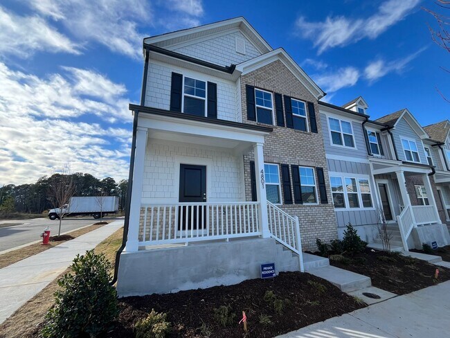 Photo - Newly Built 3BD, 2.5BA End Unit Raleigh Townhome with 2-Car Attached Garage