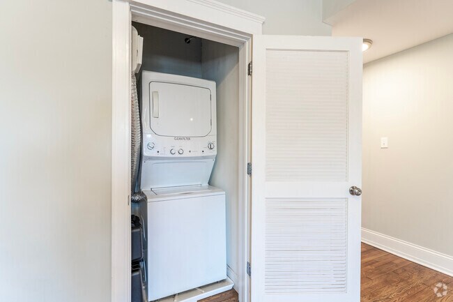 In-Unit Laundry - The San Carlos Apartments