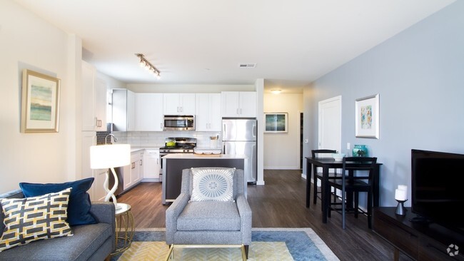 Open layouts with flexible living spaces - Modera Natick Center Rental