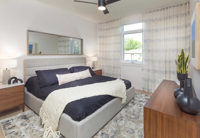 Studio, 1-, 2-, and 3-bedroom homes with loft layouts available