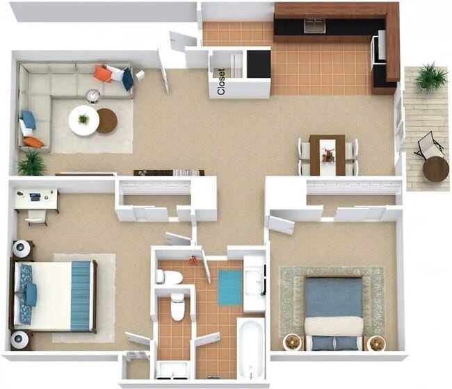 Flats at Wildwood