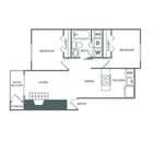 2bx1b renovated | 835 sq ft