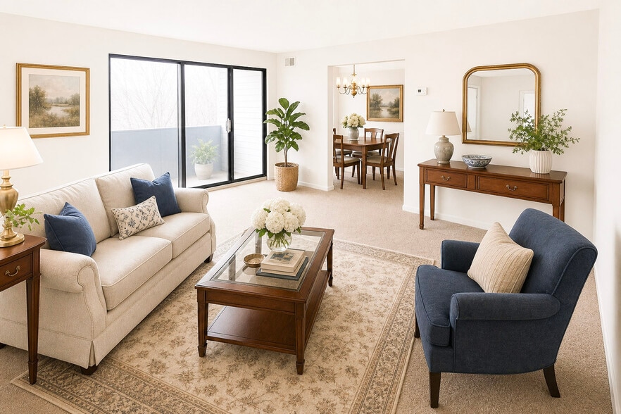 2-Bedroom (Staged)